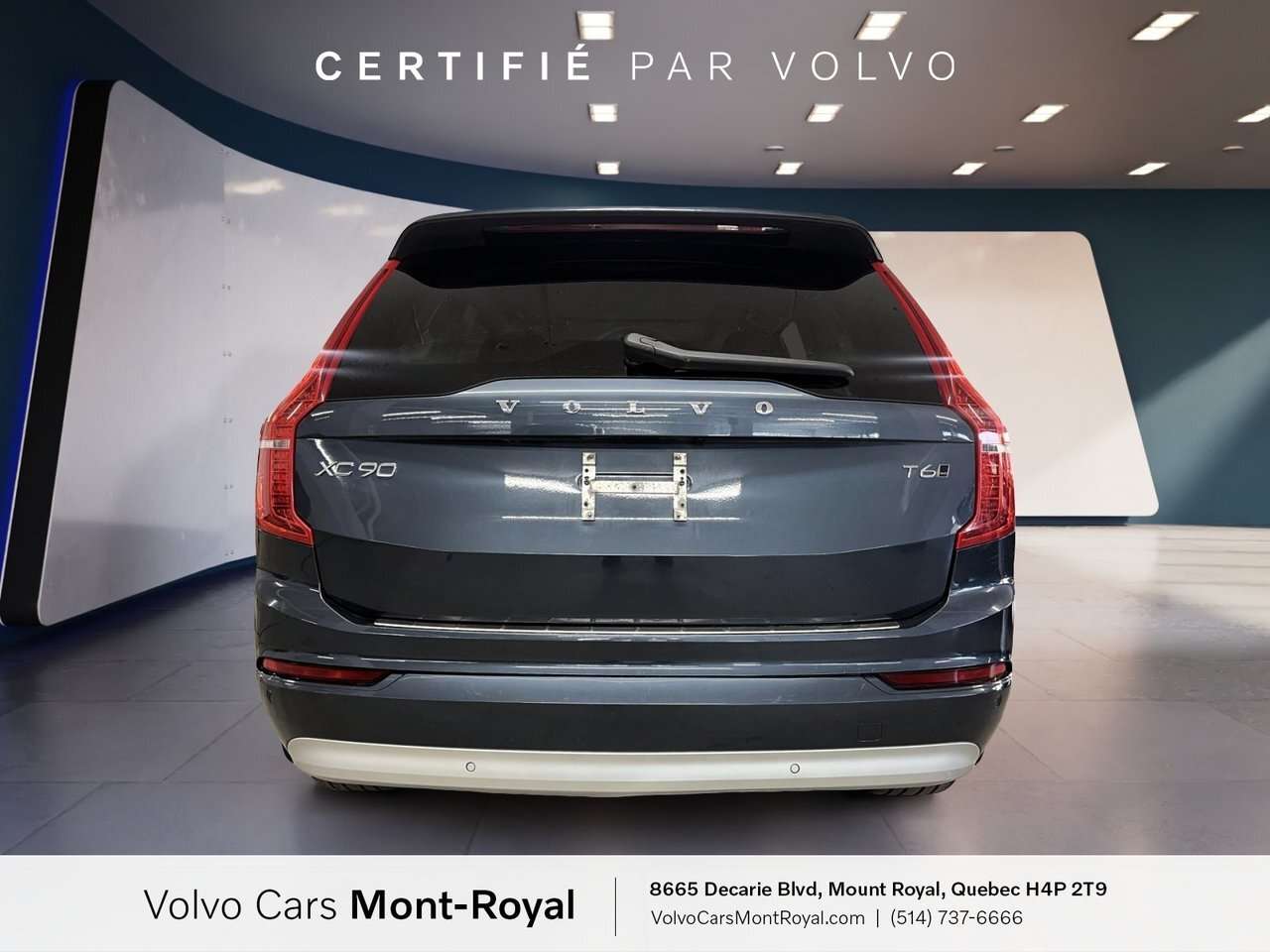 2022 Volvo XC90 Momentum 360 CAMERA, HEADS-UP DISPLAY, HEATED STEE alt 3