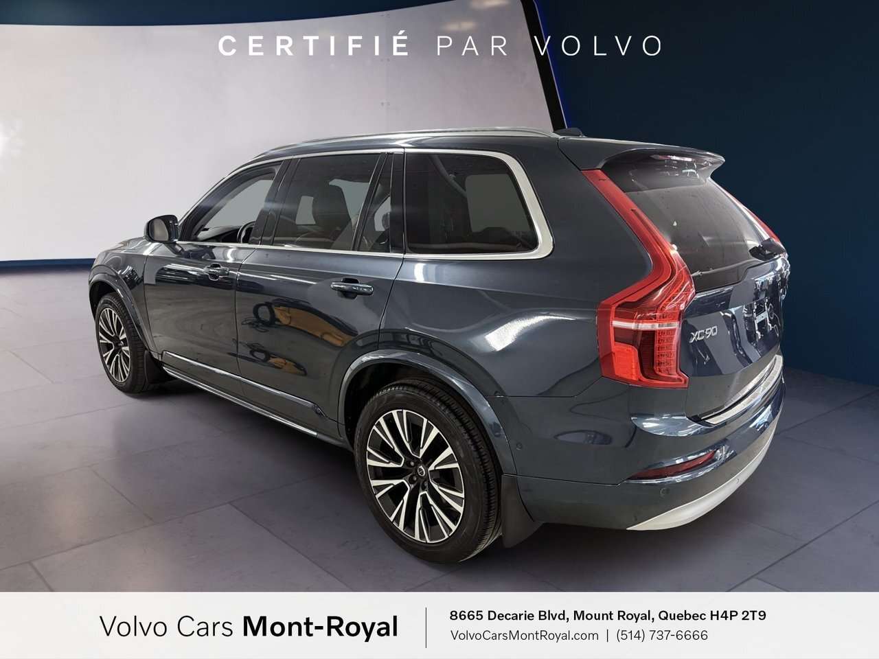 2022 Volvo XC90 Momentum 360 CAMERA, HEADS-UP DISPLAY, HEATED STEE alt 4