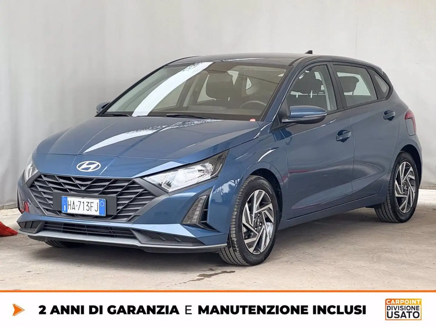 Hyundai i20 1.2 mpi connectline 79cv mt Blau - 1