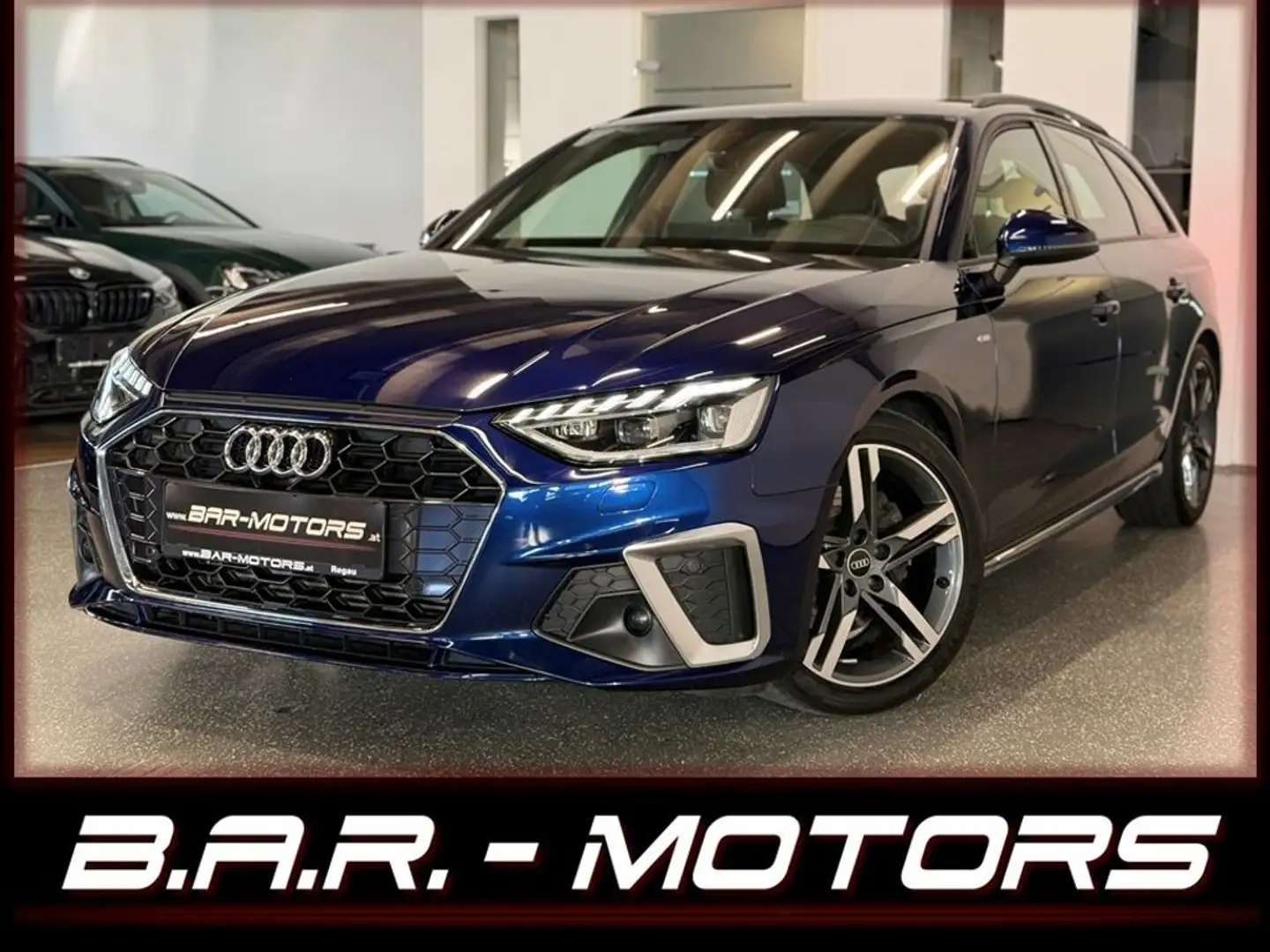Audi A4 35 TFSI S-LINE*MATRIX*KAMERA*HUD*LANE*VIRTUAL* Blau - 1