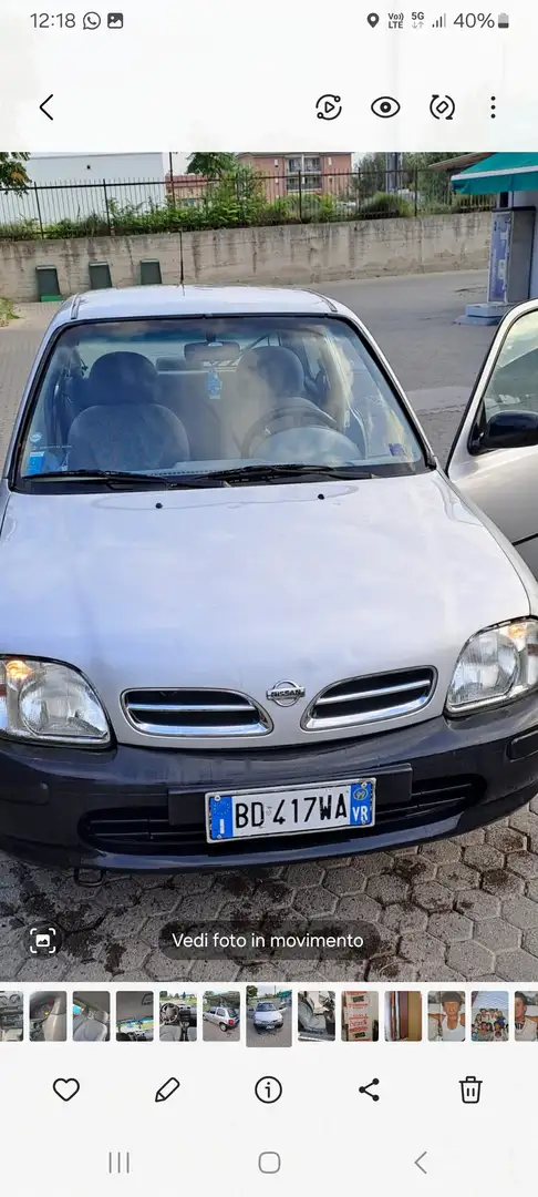 Nissan Micra Micra I / II 19903p 1.0 SE Argento - 1