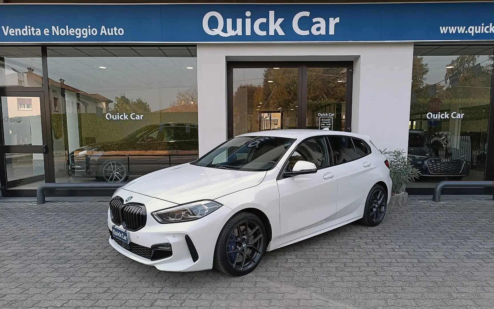 BMW 116 d MSPORT NAVI PROFESSIONAL,INTERNI SPORTCERCHI 18 Bianco - 2