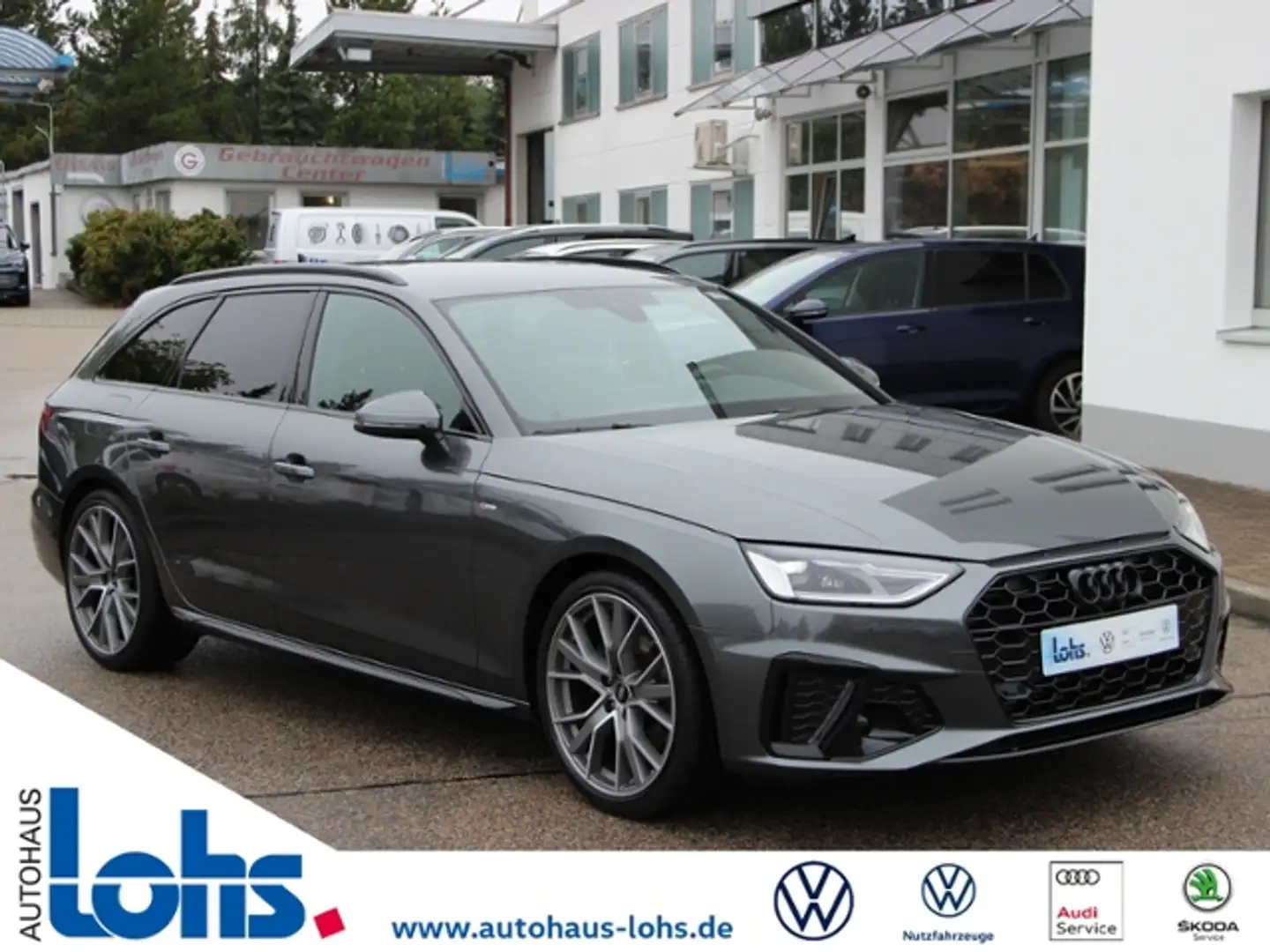 Audi A4 Avant 2.0 TFSI S line KLIMA LED NAVI LEDER ALU Gris - 1