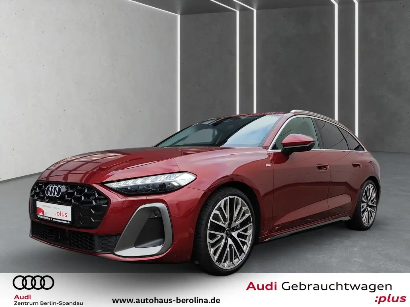 Audi A5 TFSI S line S tronic *AHK*LED+*R-CAM* Rot - 2