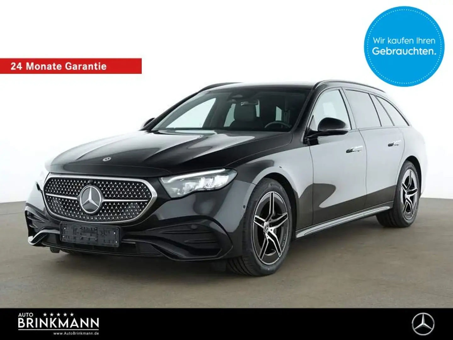 Mercedes-Benz E 220 E 220 d T AMG-LINE ADVANCED/AHK/NIGHT/KAM/WINTER Schwarz - 1