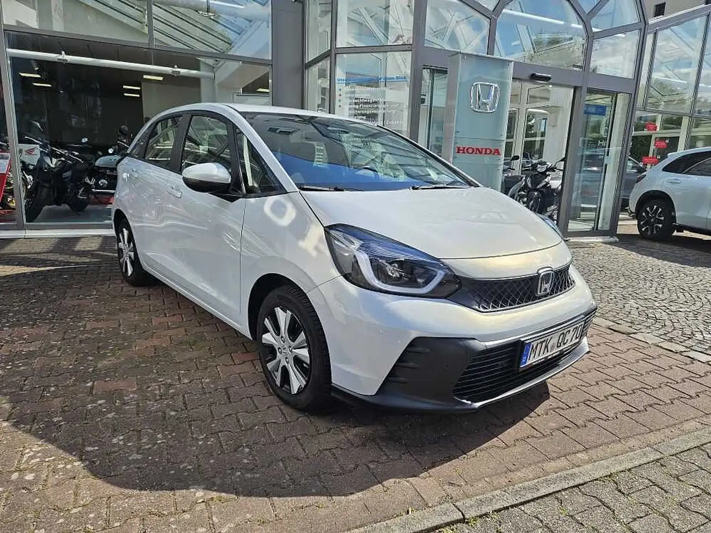 Honda Jazz Hybrid e:HEV 1.5 i-MMD Elegance m. NAVI/Kamera Weiß - 2