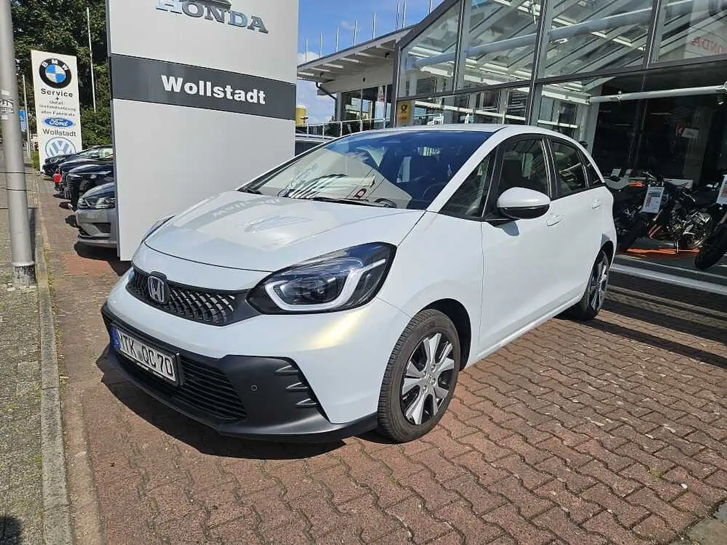 Honda Jazz Hybrid e:HEV 1.5 i-MMD Elegance m. NAVI/Kamera Weiß - 1