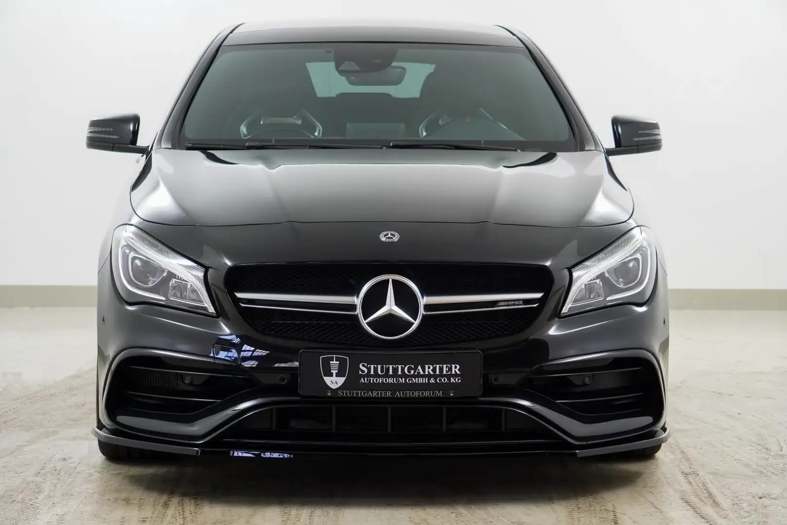 Mercedes-Benz CLA 45 AMG 4M Pano Leder Perf-Abgas Perf-Sitze Schwarz - 2