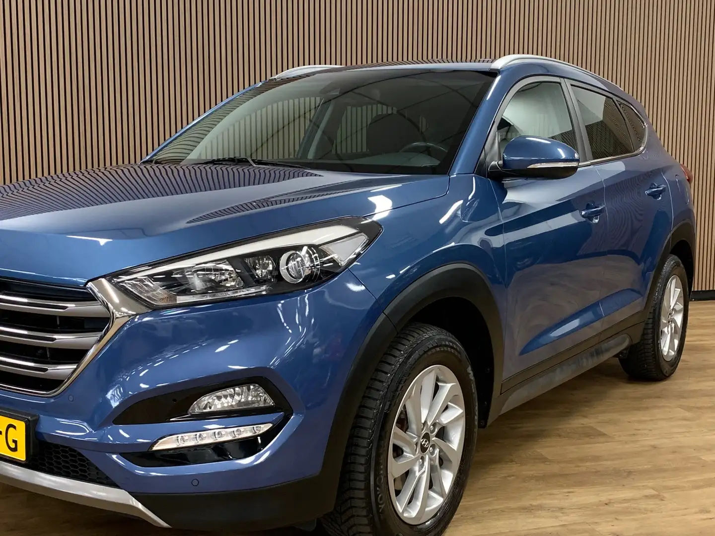 Hyundai TUCSON 1.6 GDi Comfort|119000KM|Camera|Navigatie| Blauw - 2