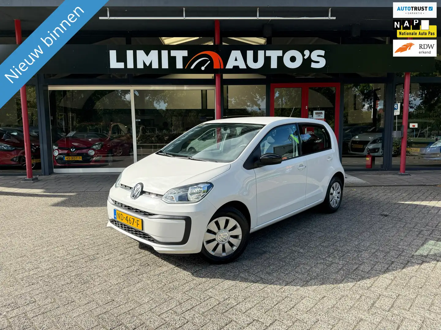 Volkswagen up! 1.0 BMT take up! Airco/El.ramen/5drs/Nap/Apk Wit - 1