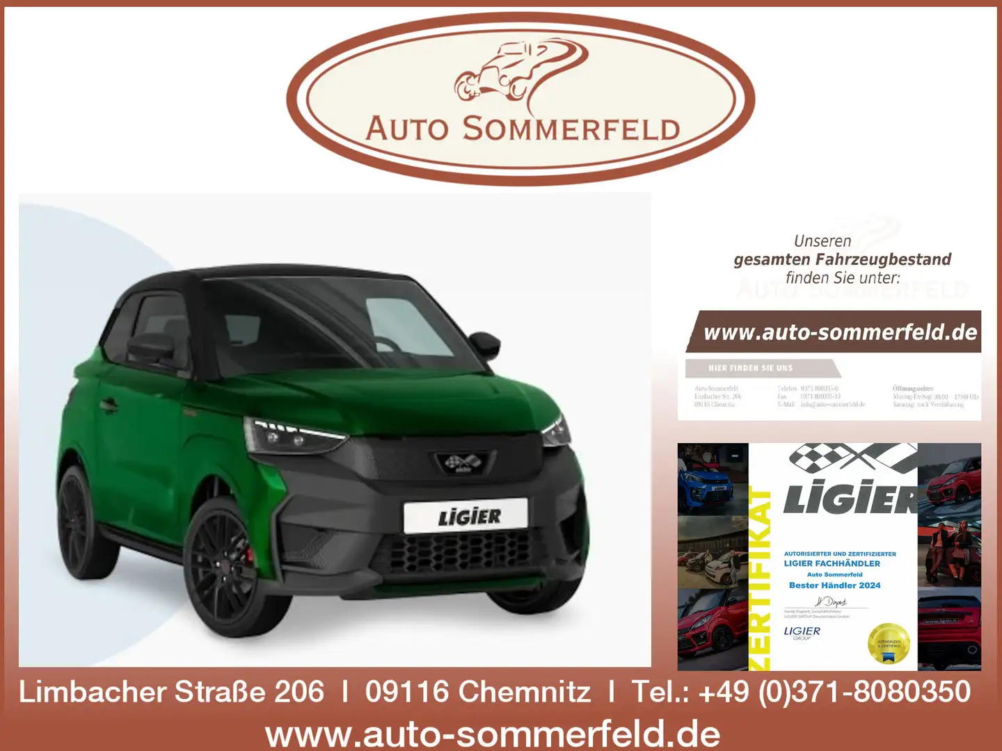 Ligier JS 50 Ultimate mit neuem Diesel Euro5+ Motor Grün - 1