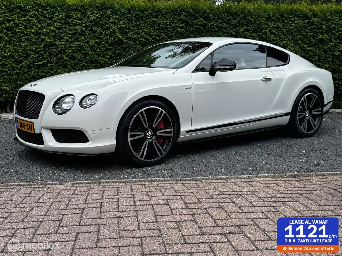 Bentley Continental GT 4.0 V8S AUT LEDER/CAMERA/NAVI/AIRCO Wit - 1