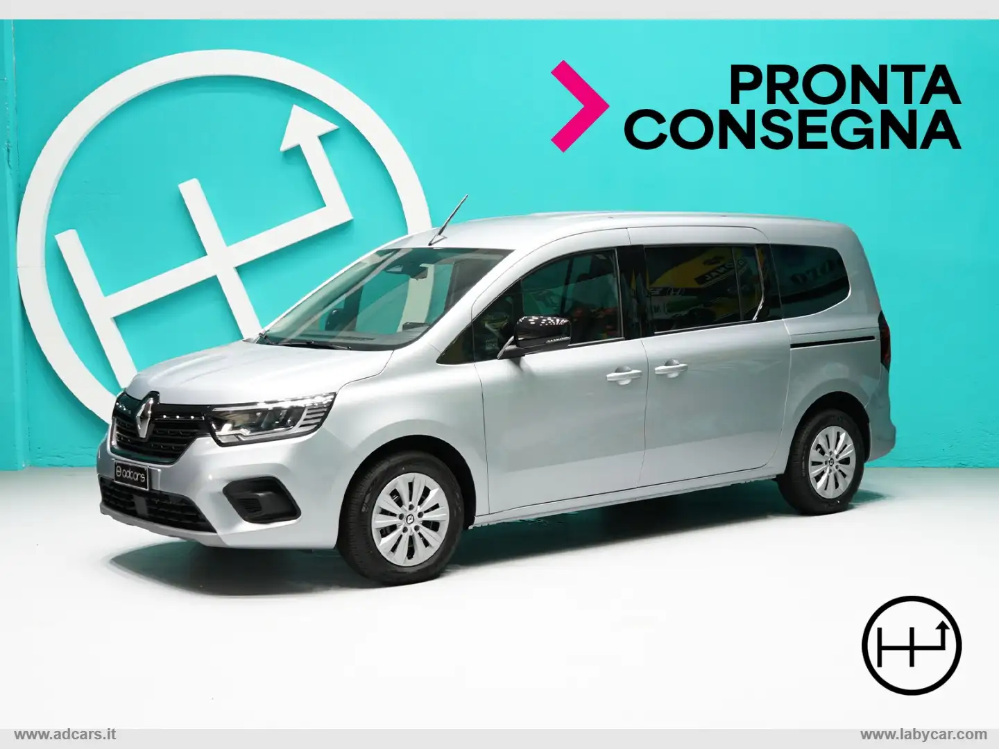 Renault Kangoo 1.5 Blue dCi 95CV GRAND EQUILIBRE NUOVO CON GARANZ Argento - 1