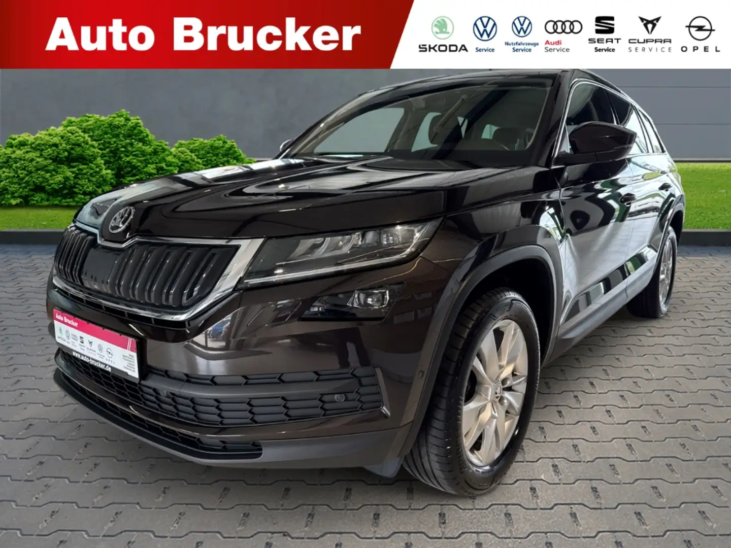 Skoda Kodiaq Style 4x4 2.0 TDI+Anhängerkupplung+Navi+Alufelgen Коричневый - 1