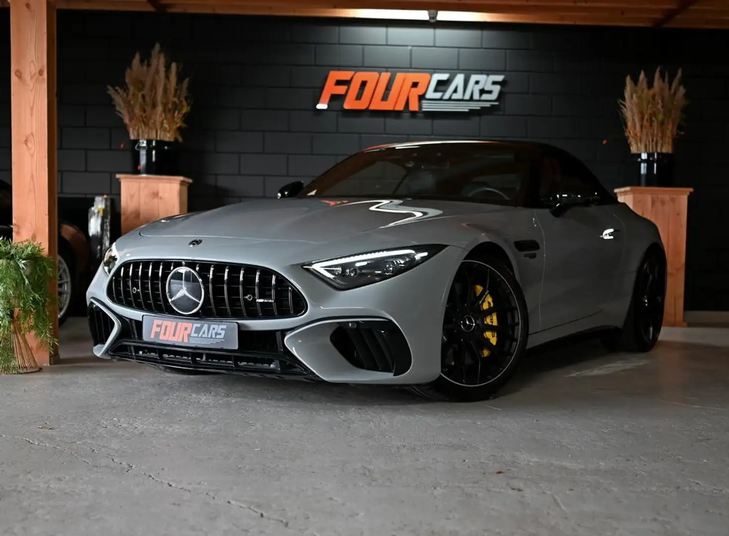 Mercedes-Benz SL Roadster AMG 63 4MATIC+ | 2022 | 10.000KM | Head-up | Burmester Grijs - 1