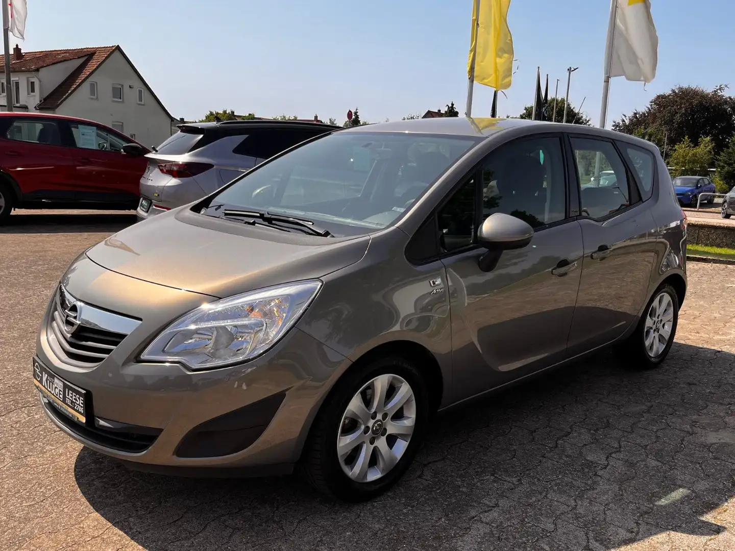 Opel Meriva B 1,4 Active, Klima, Tempomat,AHK-abn, CD Grau - 2