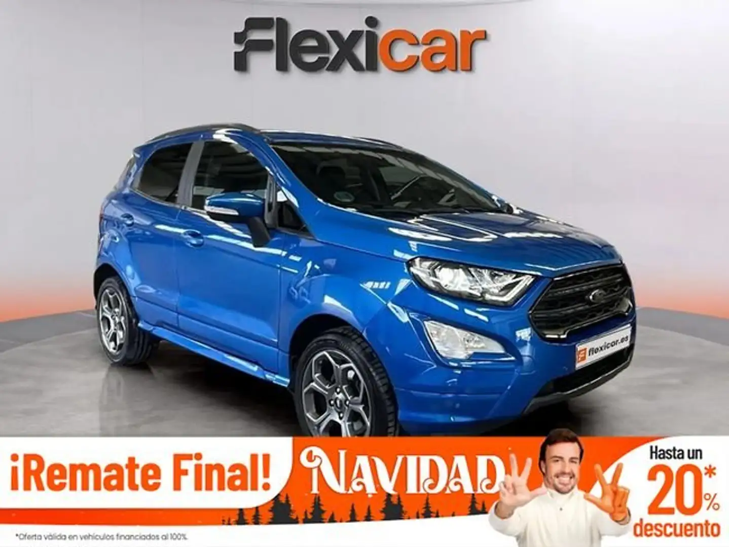 Ford EcoSport 1.0 EcoBoost ST Line 140 Blau - 1