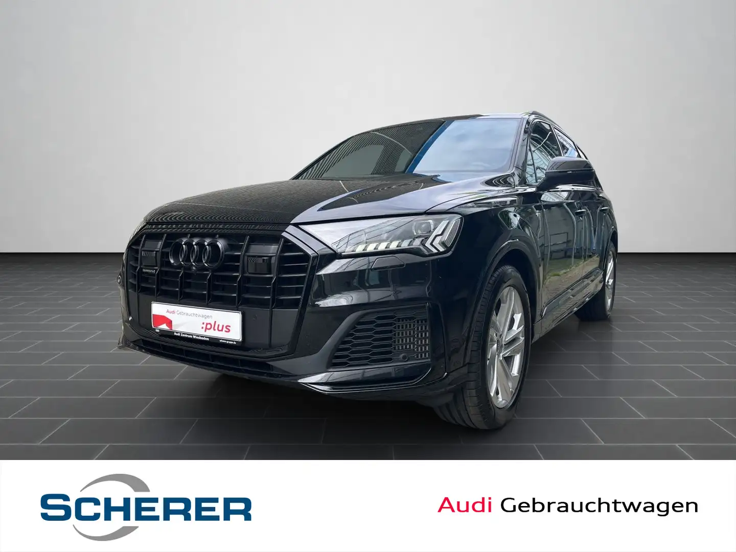 Audi Q7 S line /55 TFSI quattro/Panorama/AHK/Matrix Schwarz - 1