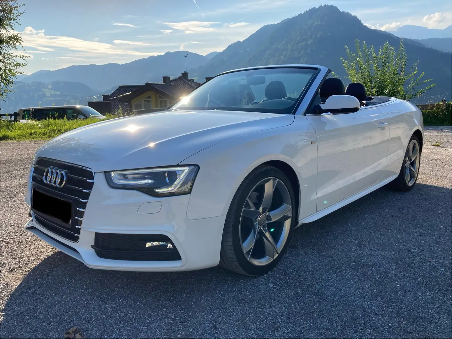 Audi A5 A5 Cabrio 2,0 TDI quattro Sport DPF Sport Weiß - 2