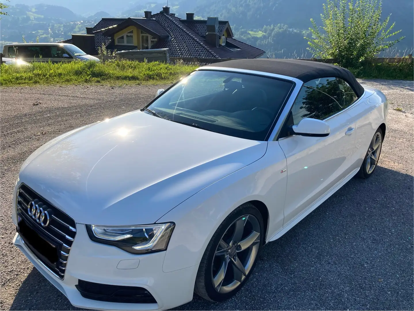 Audi A5 A5 Cabrio 2,0 TDI quattro Sport DPF Sport Weiß - 1