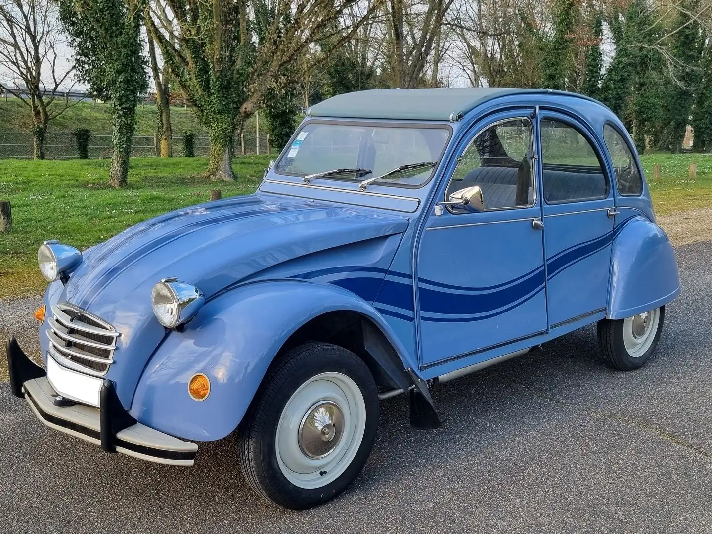 Citroen 2CV 2CV4 Bleu - 1
