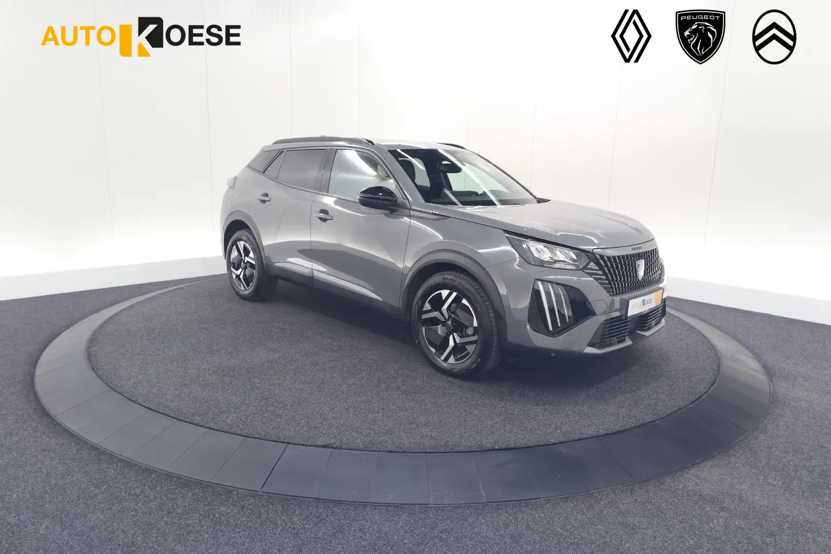 Peugeot 2008 PureTech 100 Allure | Camera | Navigatie | Parkeer Grijs - 1
