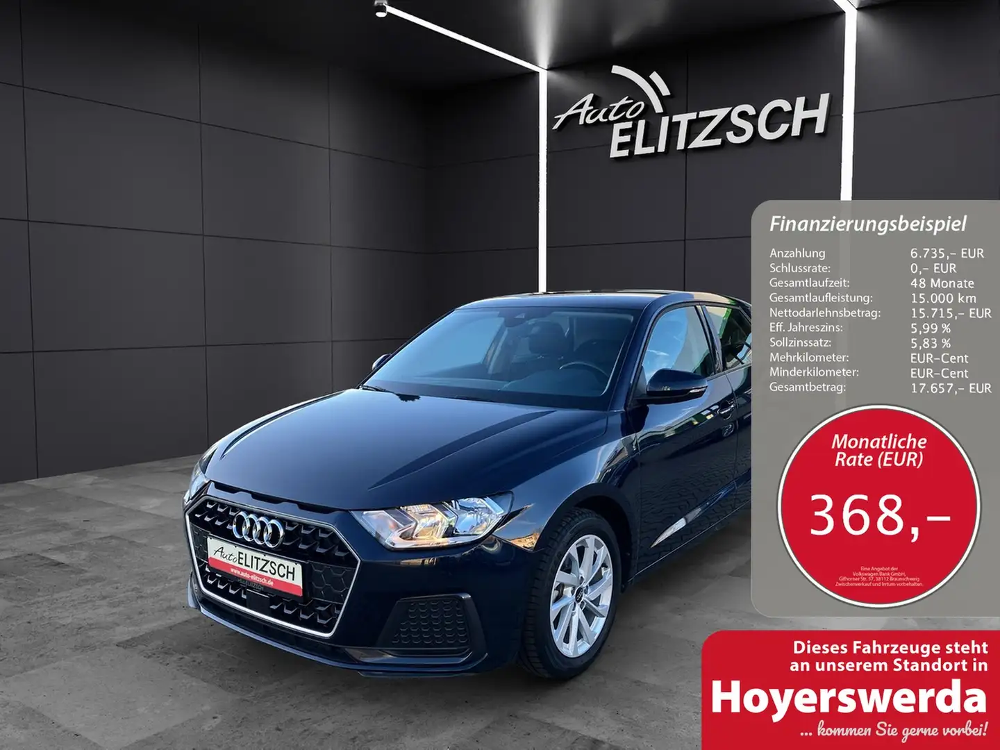 Audi A1 Sportback 30 TFSI advanced S-tronic Climatronic... Blau - 1