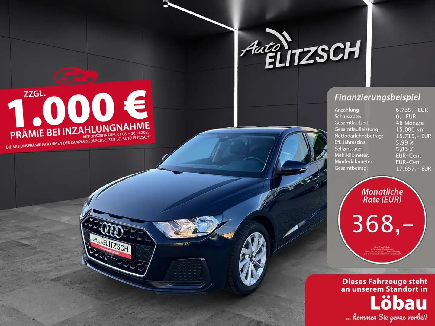 Audi A1 Sportback 30 TFSI advanced S-tronic Climatronic... Blau - 1