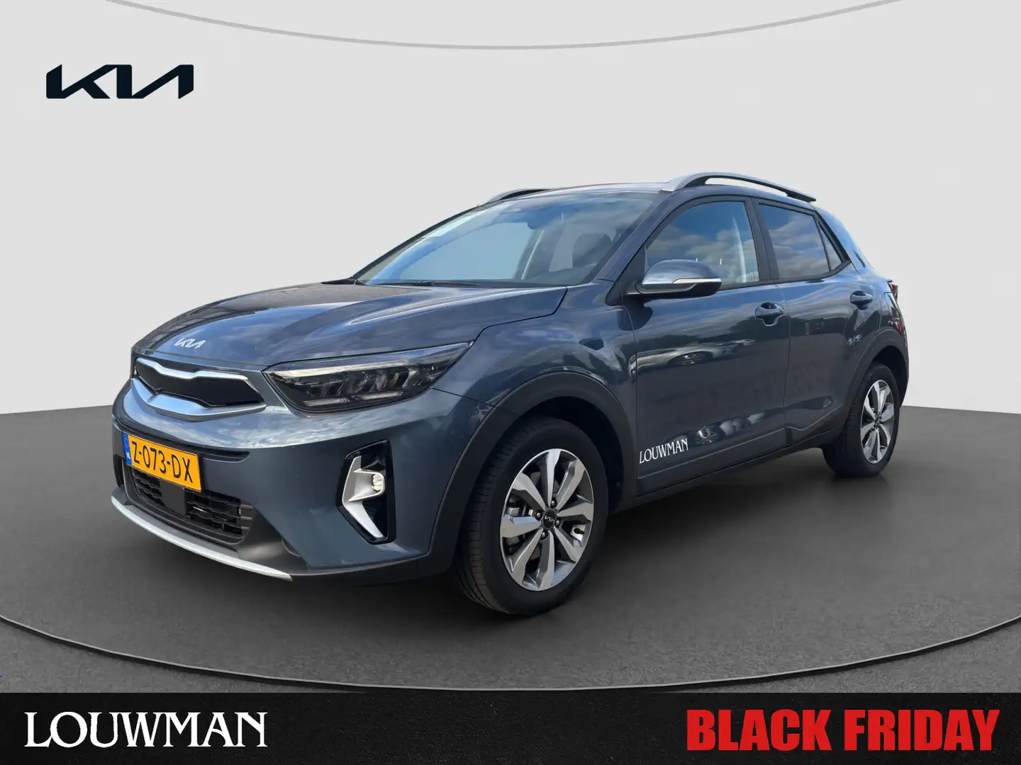Kia Stonic 1.0 T-GDi MHEV DynamicPlusLine Bleu - 1