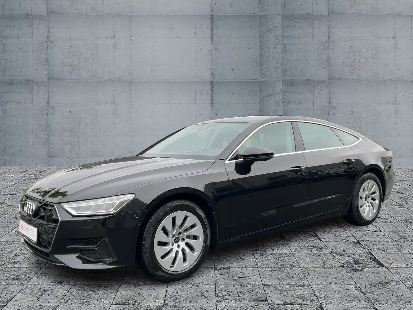Audi A7 45 TFSI S-TR LED+NAV+2xPCD+ACC+SHZ Schwarz - 2