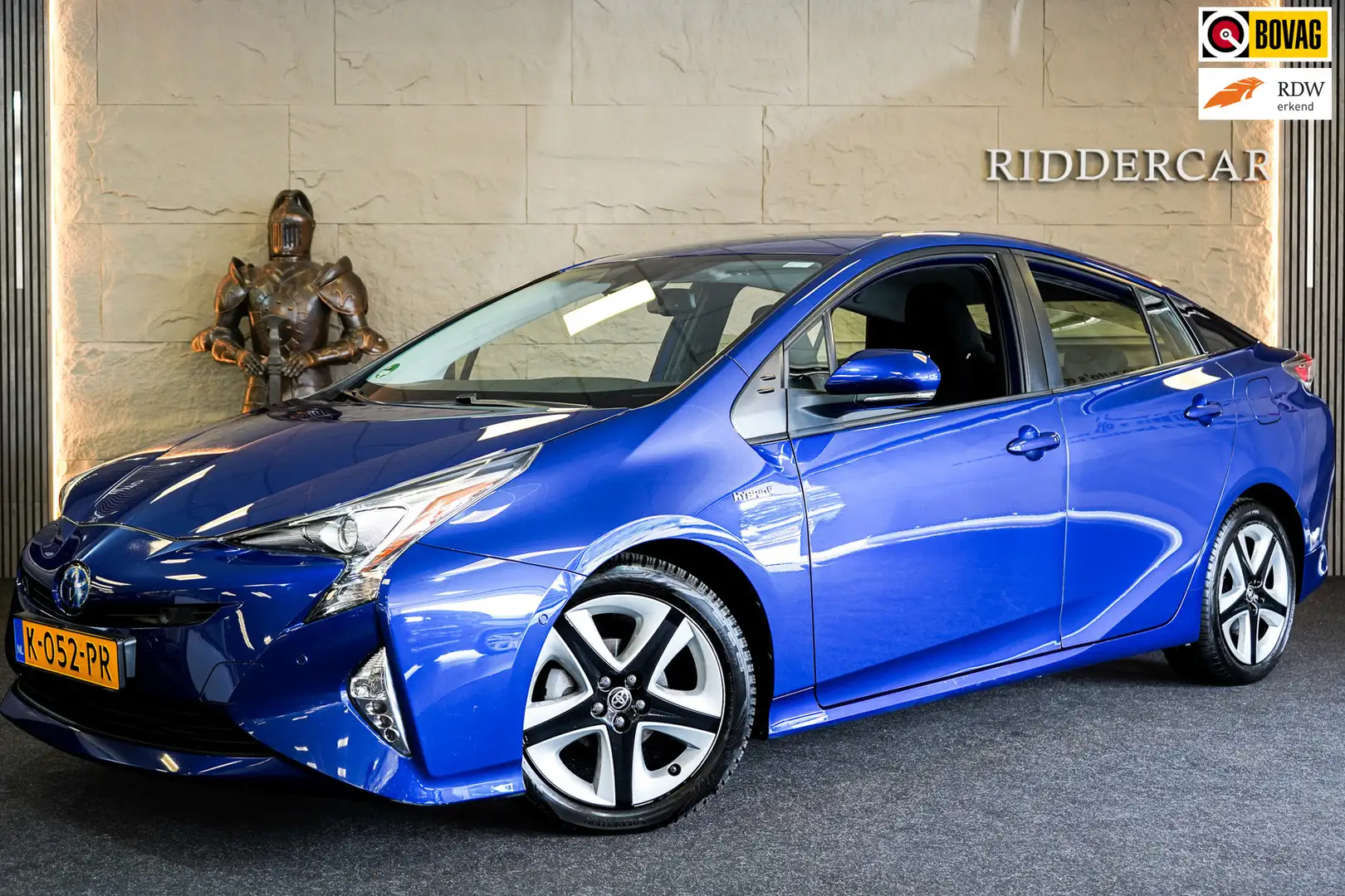 Toyota Prius 1.8 Aspiration|GARANTIE|NAVI|CRUISE|STOELVERW|HUD| Blau - 1