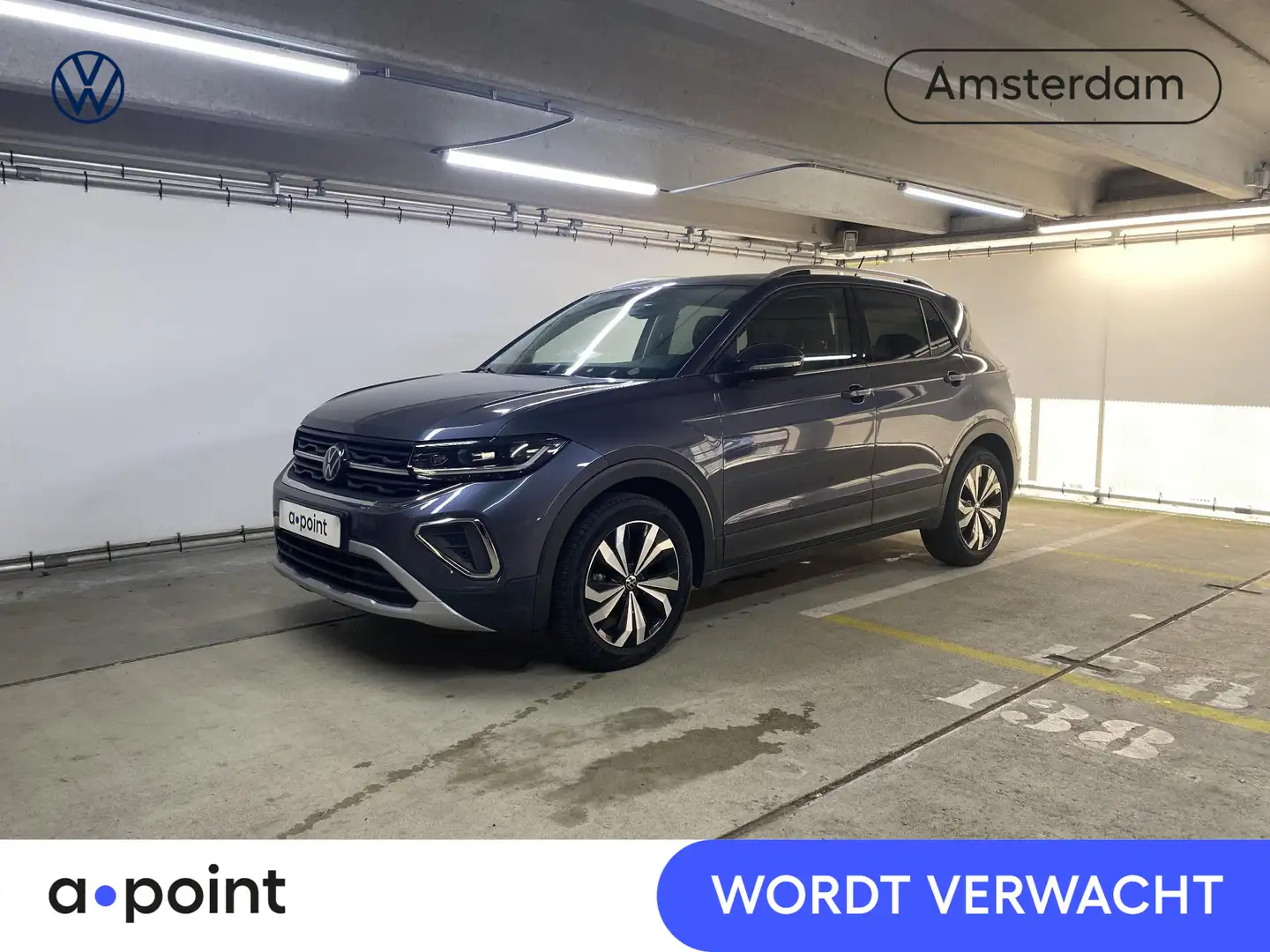 Volkswagen T-Cross 1.0 TSI Style 116 pk Automaat (DSG) | Navigatie | Grijs - 1