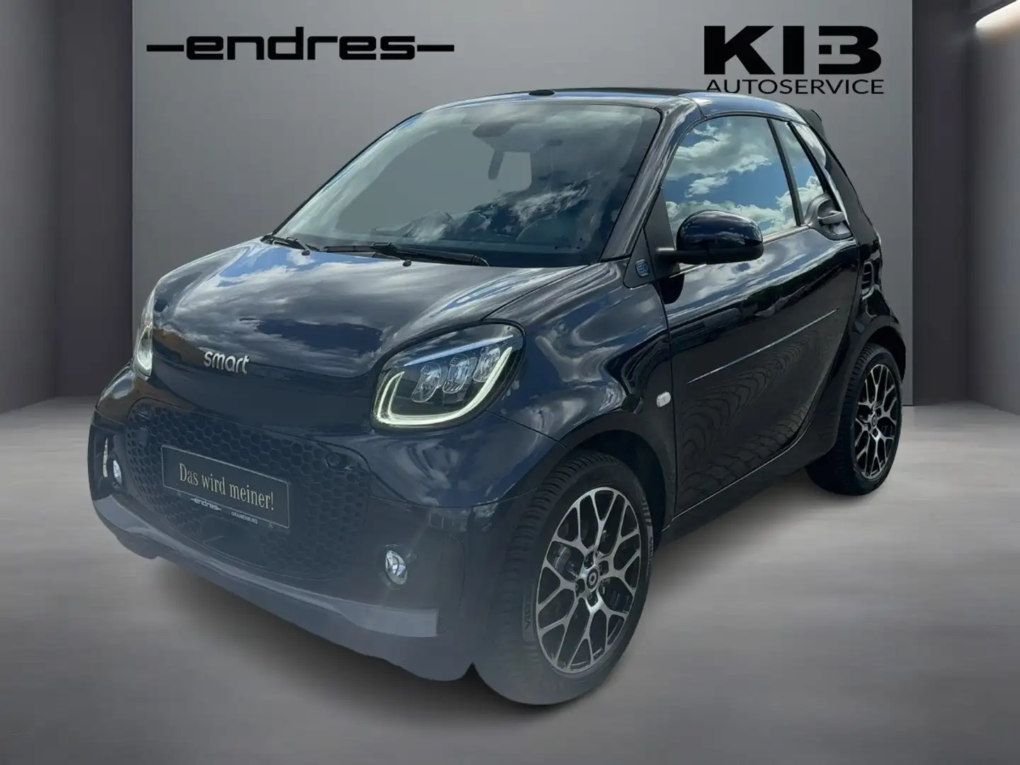 smart forTwo EQ cabrio prime +Exclusive+LED+Navi+Cam Blau - 1