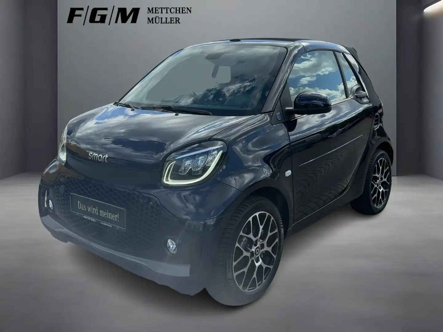 smart forTwo EQ cabrio prime +Exclusive+LED+Navi+Cam Blau - 1