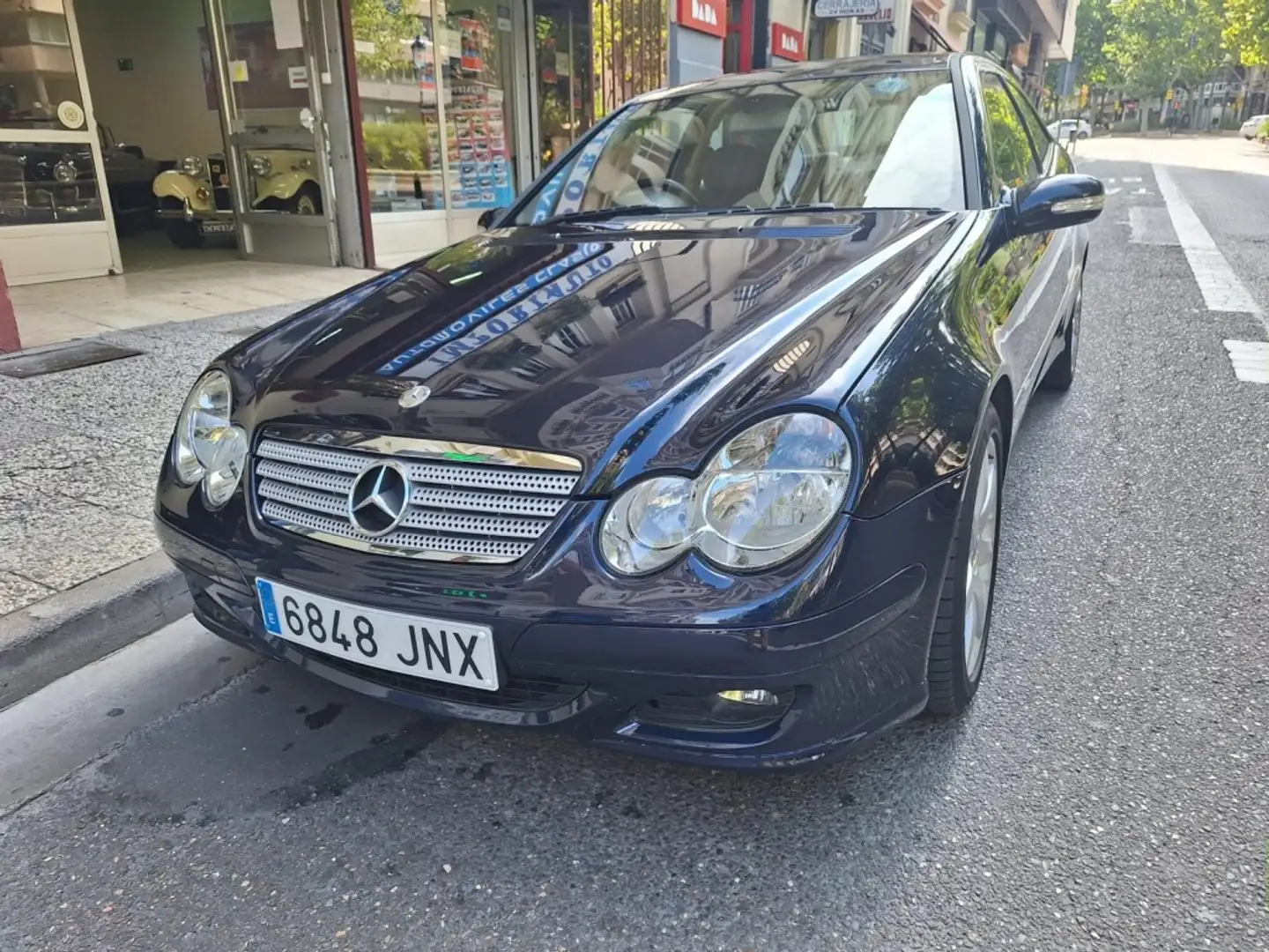 Mercedes-Benz C 160 Sportcoupé K Classic Albastru - 1
