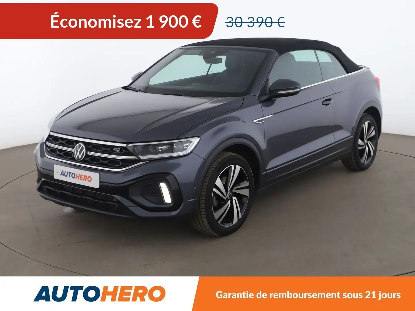 Volkswagen T-Roc Cabriolet 1.5 TSI EVO R-Line DSG7 Gris - 1