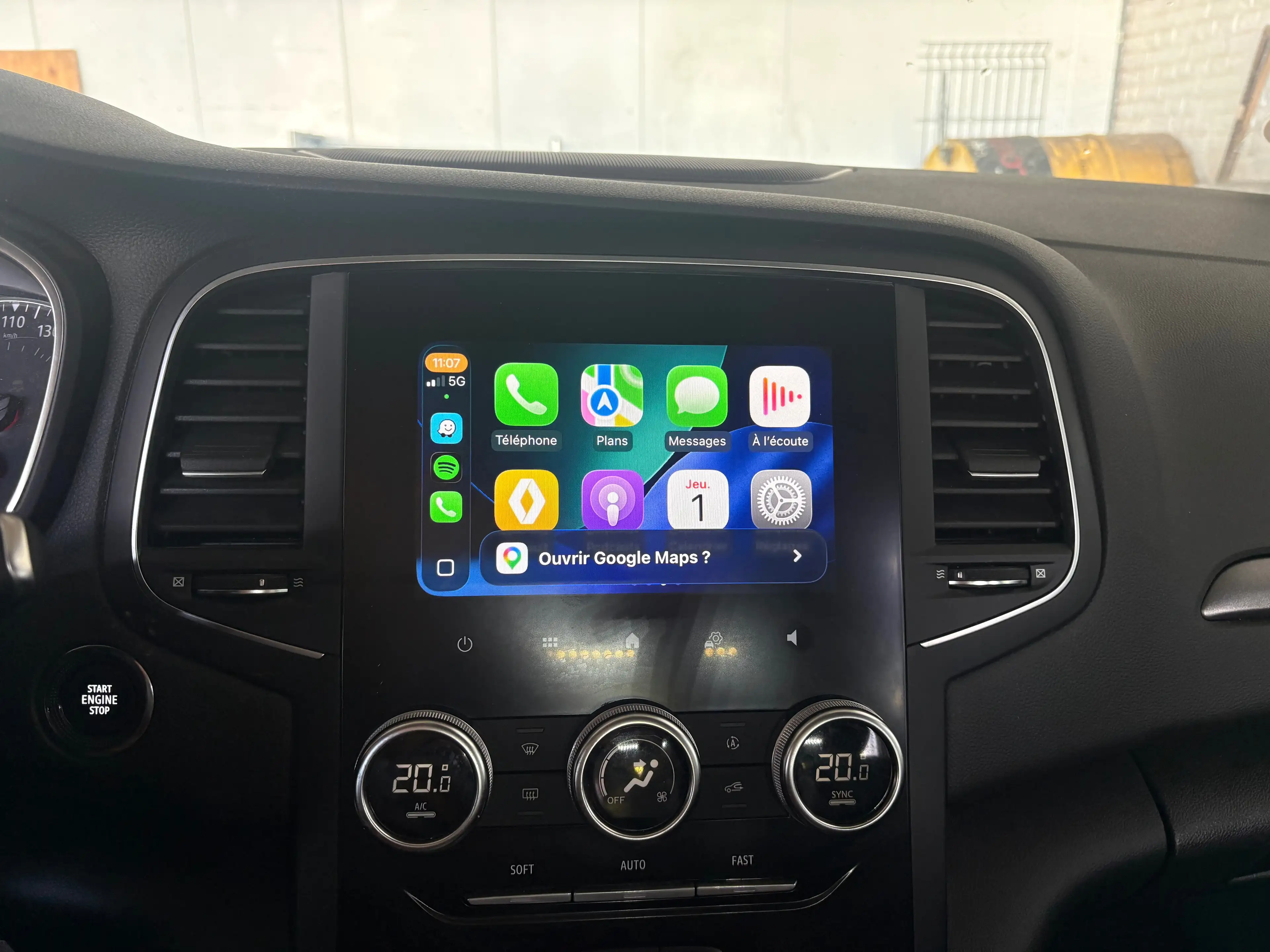 Renault Megane TVA RECUPERABLE/ CAPTEUR AV-ARR / CLIM/ GPS/ ATT REMORQUE/ OPTION +++ — photo 10