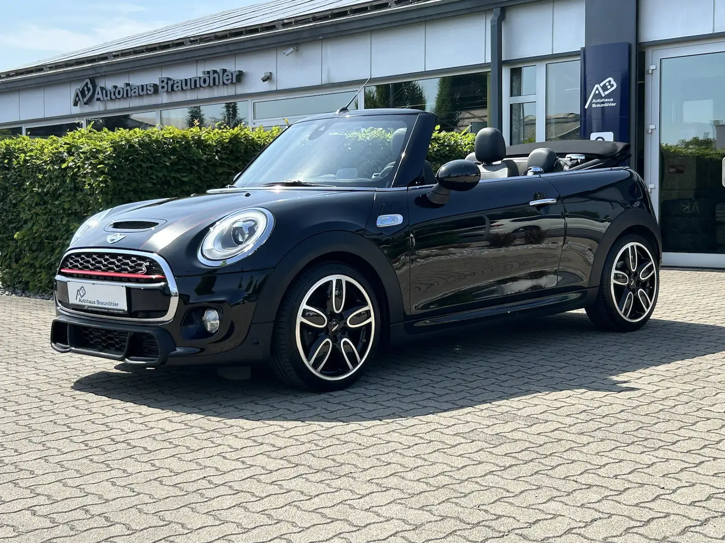 MINI Cooper S Cabrio Autom.*JCW*Navi*HUD*H&K* Schwarz - 2