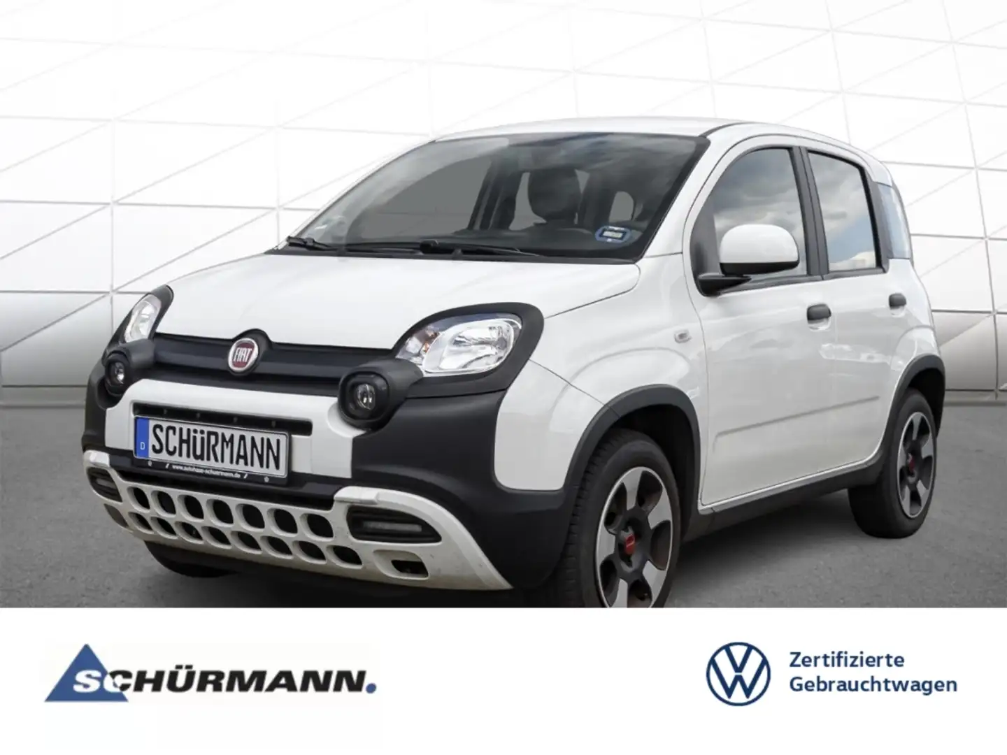 Fiat Panda EU6d 1.0 Mild Hybrid City Plus DAB+ Weiß - 1