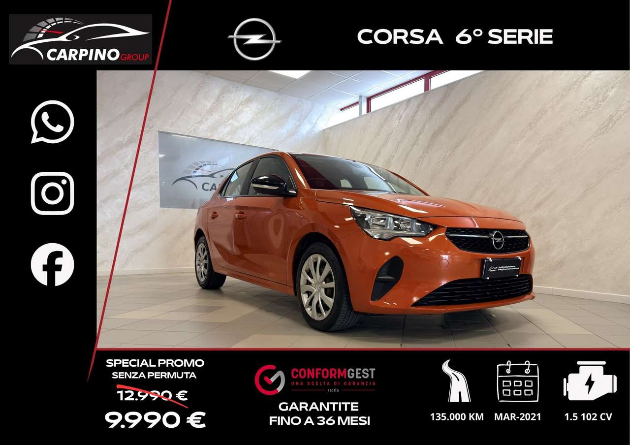Opel Corsa Corsa VI 2020 1.5 Edition s
