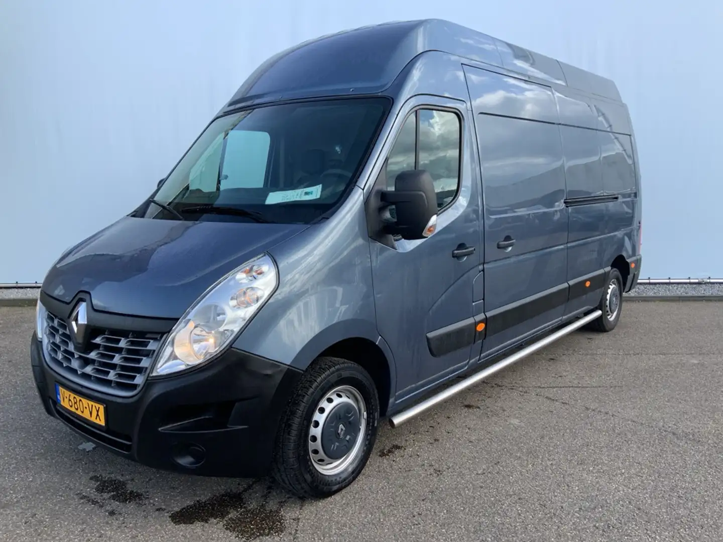 Renault Master T35 2.3 dCi L3H3 Maxi Airco Cruise Navi Side Bar E Blauw - 1