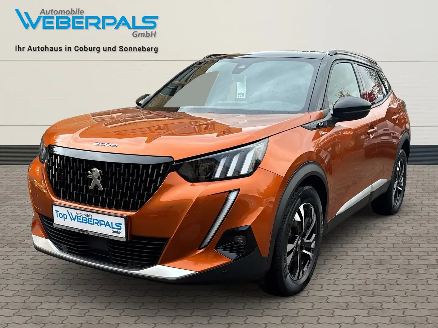 Peugeot 2008 GT BlueHDi 130 EAT8*Panodach-Sitzheizung-ACC* Oranje - 1