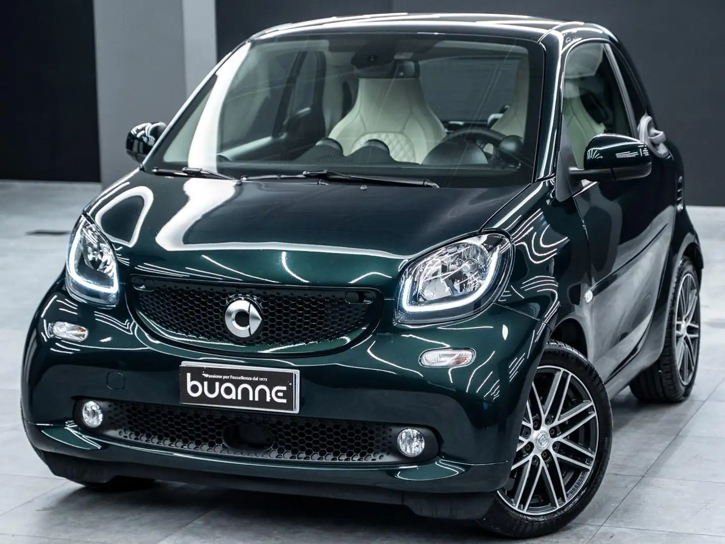 smart forTwo 90Cv Brabus Style Twinamic British Green Italy Vert - 1
