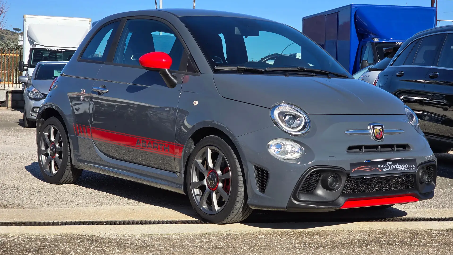Abarth 595 595 1.4 t-jet 145cv Grigio - 2