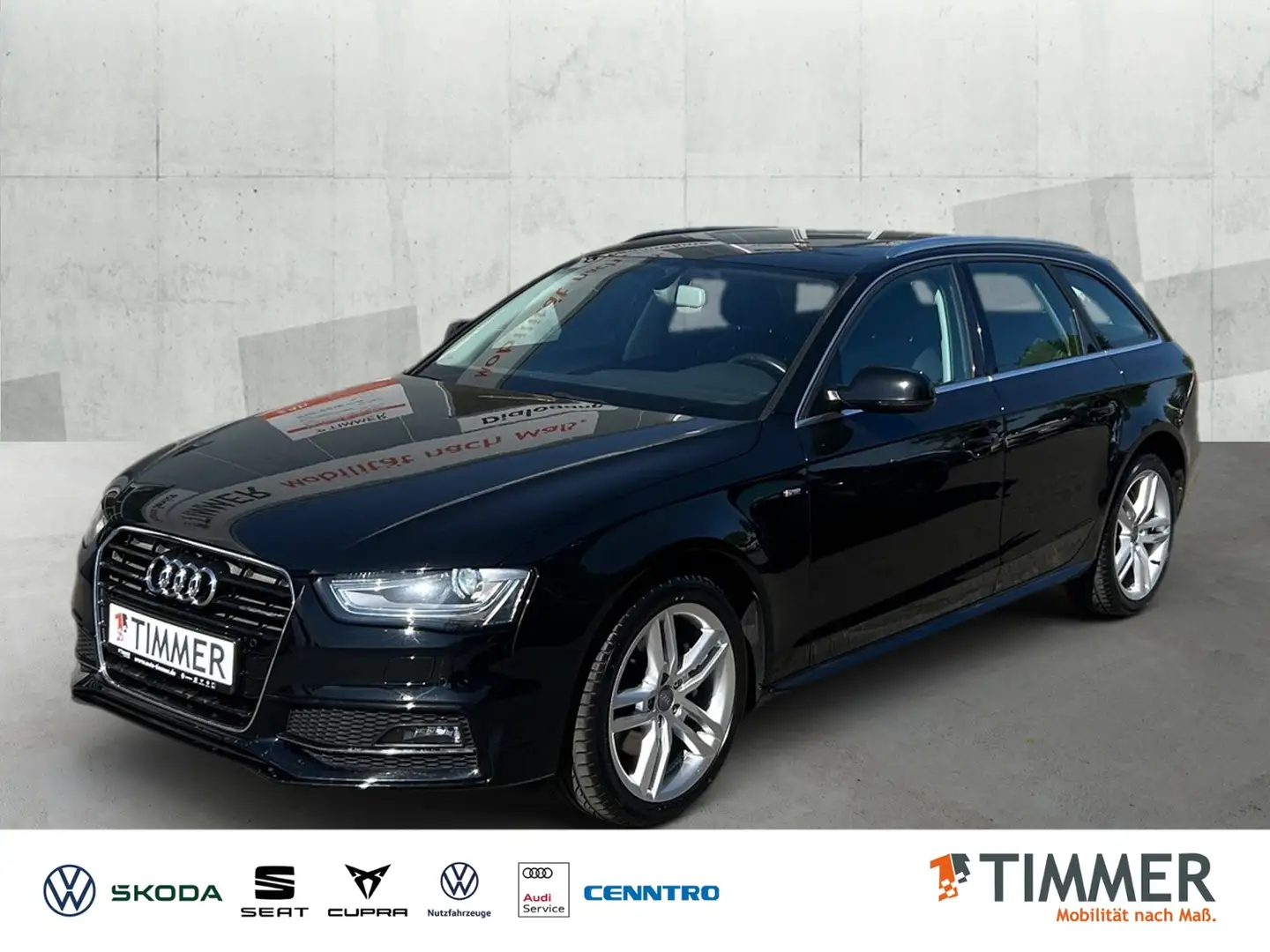 Audi A4 Avant 2.0 TDI Ambiente S-Line Navi Xenon Sounds. Schwarz - 1