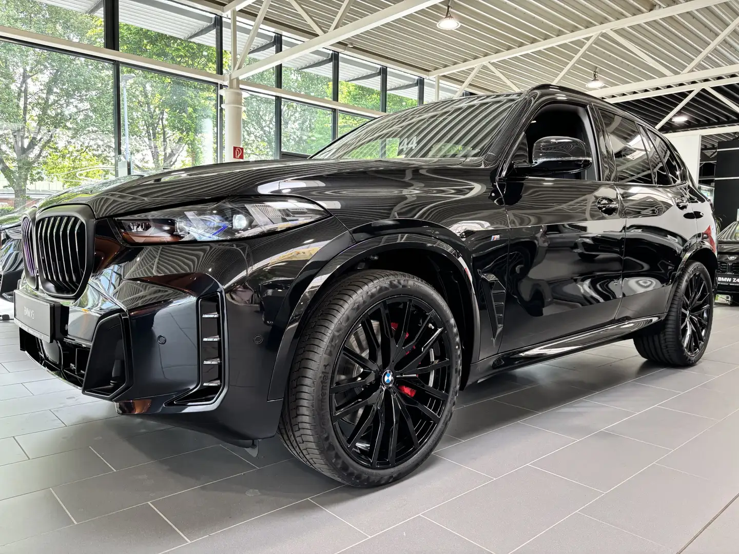 BMW X5 xDrive30d M SportPro 22" Autobahn H&K AHK Pano 360 Noir - 2