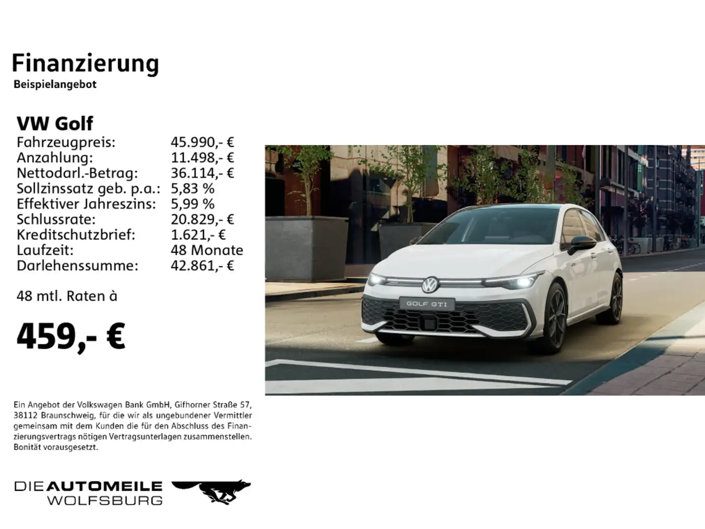 Volkswagen Golf GTI Golf VIII 2.0 TSI OPF DSG GTI Wit - 2