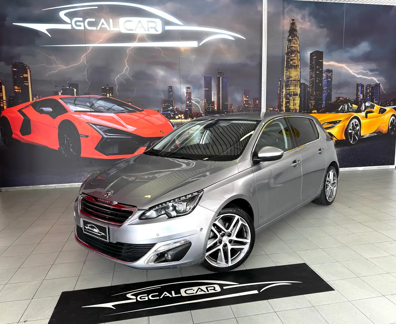 Peugeot 308 308 5p 1.2 puretech t (e-thp) Active s Gris - 2