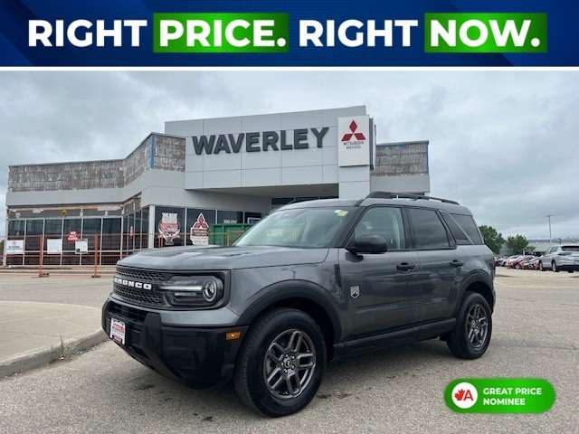 Gray 2025 Ford Bronco Sport SUV / Crossover All-Wheel Drive 8-Speed Automatic