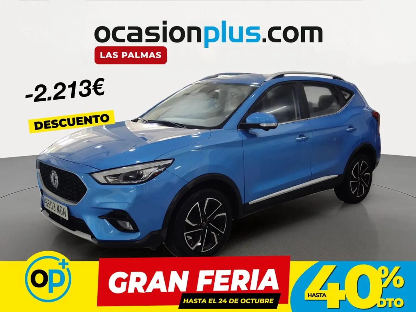 MG ZS 1.0 T-GDI Luxury Aut. 82kW Azul - 1